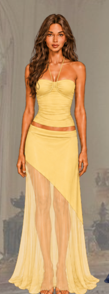 Bandeau Top - Yellow